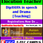 teacher training,Elocution teacer training,etec campus